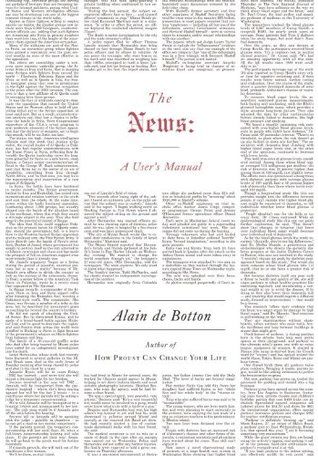 Review: The News: A User's Manual by Alain de Botton